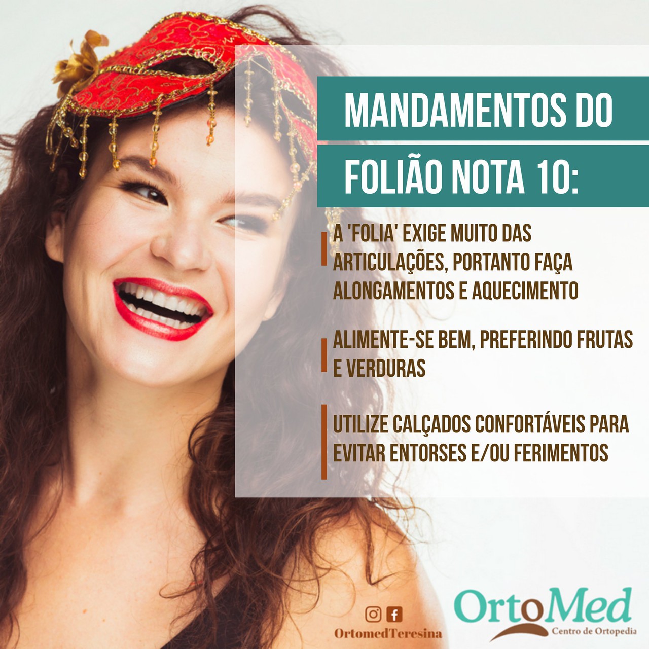 Campanha 'Carnaval sem Traumas' revela os mandamentos do folião nota 10