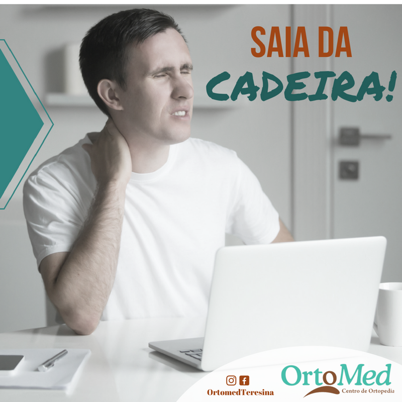 Trabalha ou passa muito tempo sentado? Levante-se para alongamentos