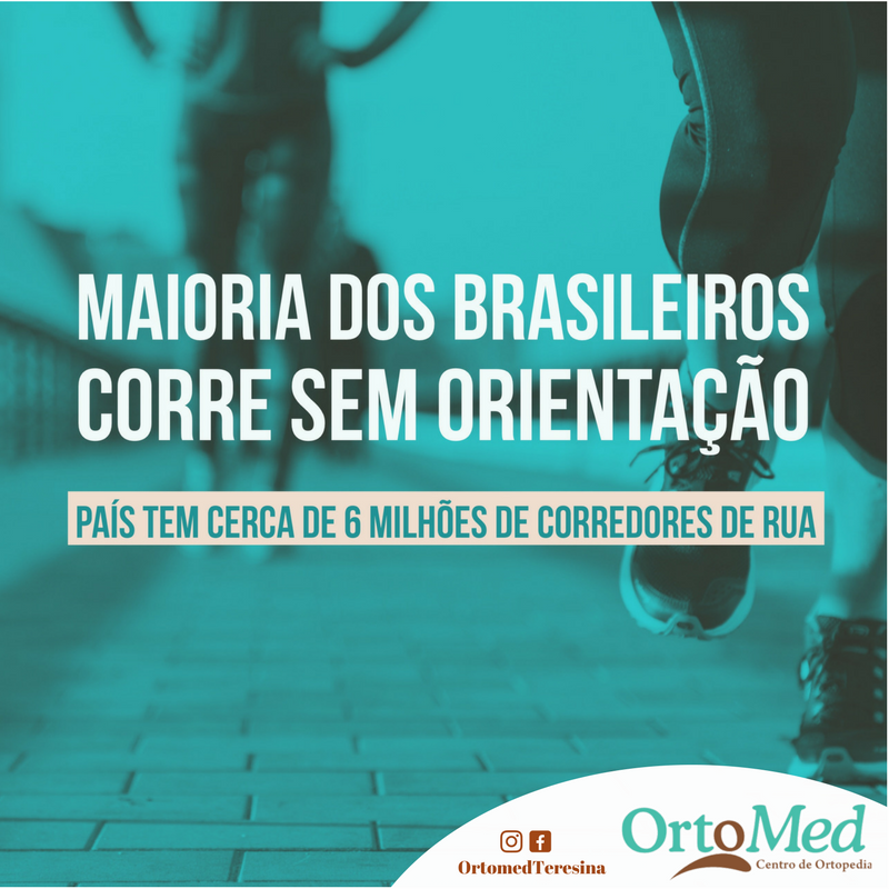 Correr sem orientação pode provocar lesões graves