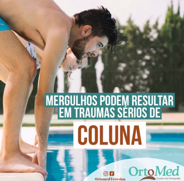 Muito cuidado na hora de mergulhar de cabeça