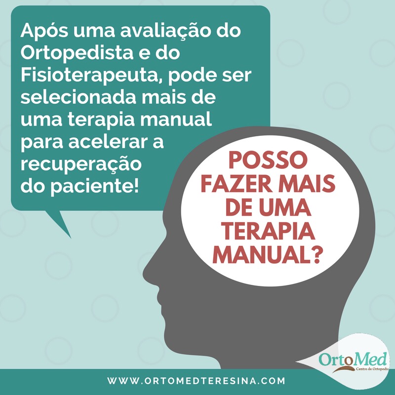 Terapias manuais em conjunto podem ser caminho mais rápido para a cura