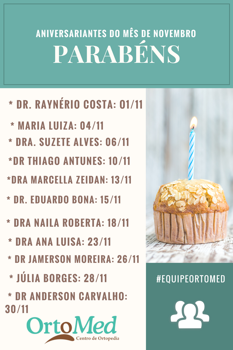 Veja quem está de aniversário este mês