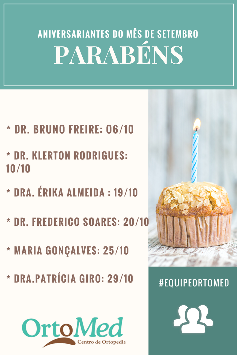 Veja quem está de aniversário neste mês 