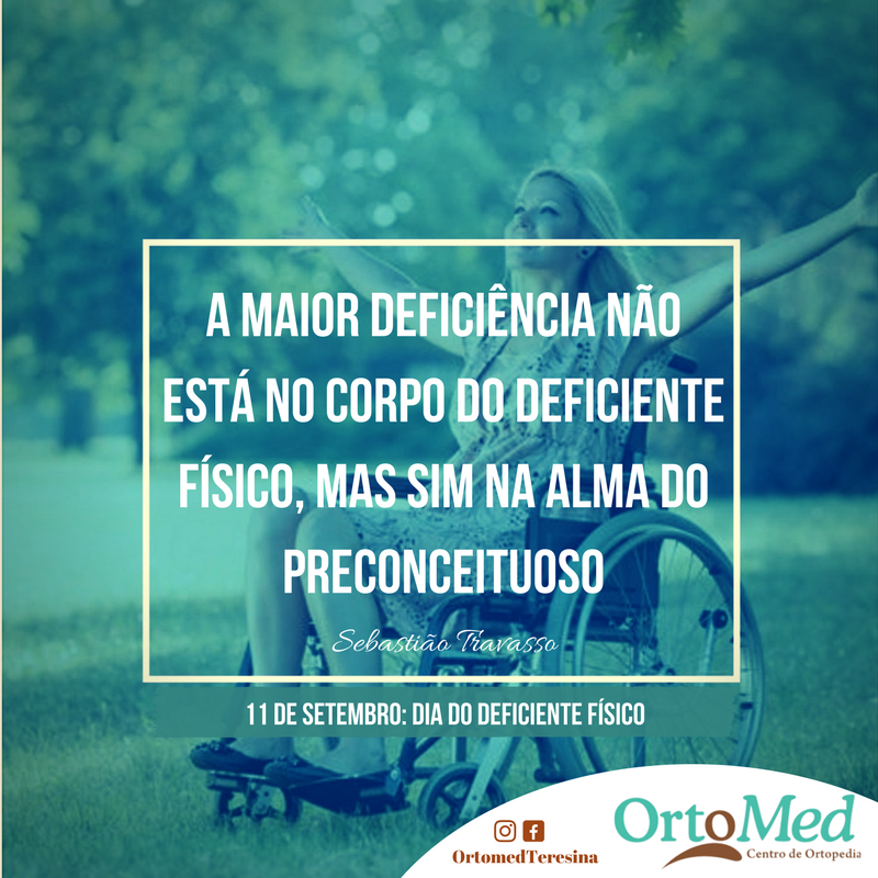Dia do Deficiente: fim do preconceito