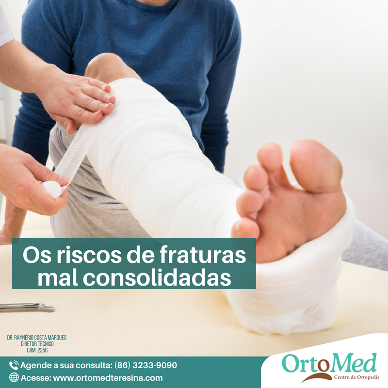 Quais as consequências de uma fratura que não consolidou?